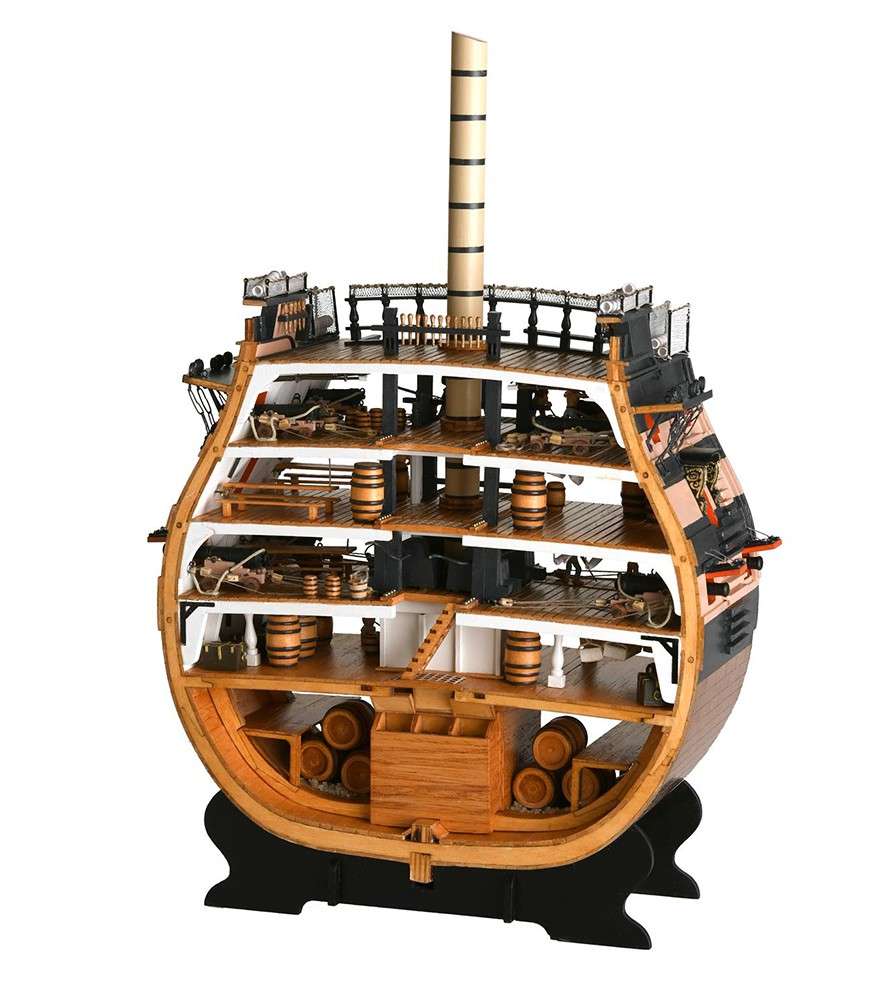 Artesania Latina Querschnitt Hms Victory Modellschiffe Bausatz Spezialist