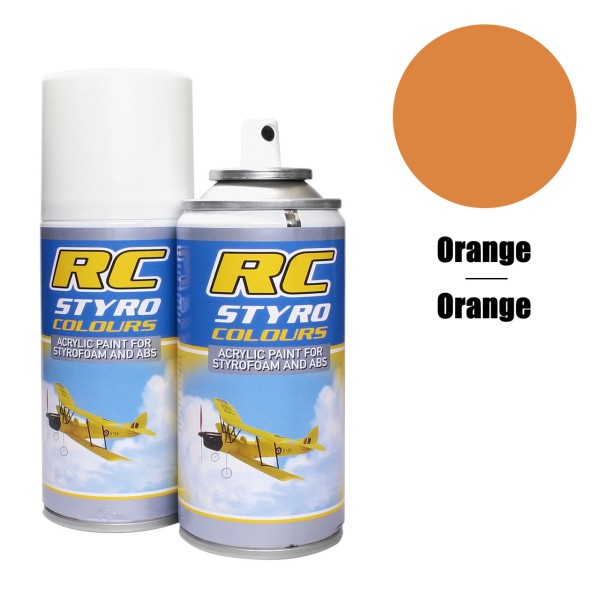 RC Styro 022 orange 150 ml Spraydose