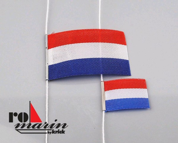 Flag set Netherlands 25x40 mm/15x30 mm