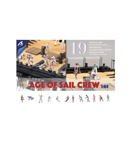 Metal Figures Sail Crew M 1:84