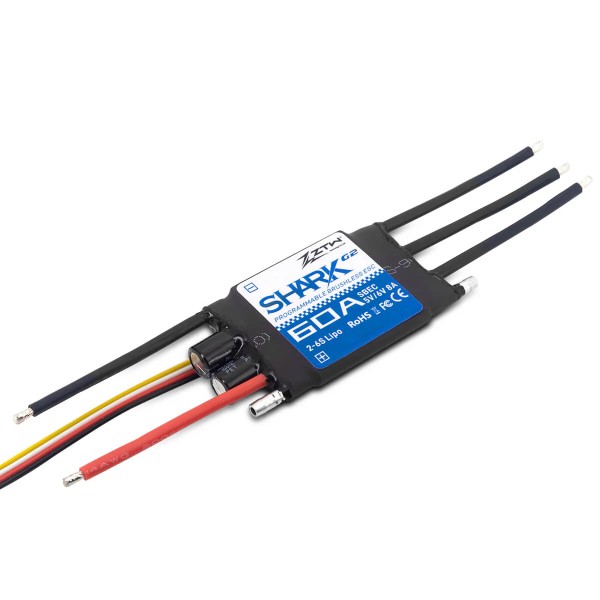 Shark G2 60A 2-6S ESC watercooling