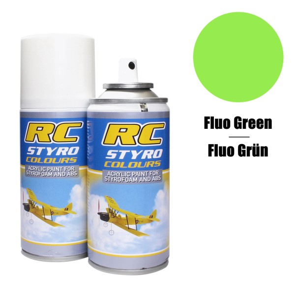 RC Styro 008 fluo grün 150 ml Spraydose