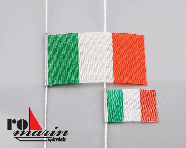 Italy flag set 25x40 mm/15x30 mm