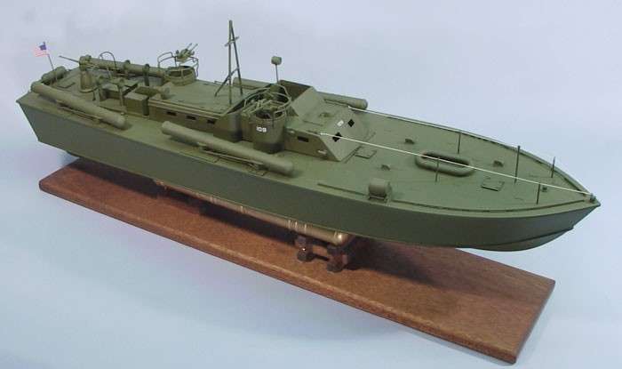 Radio controlled torpedo boat pt 109 on sale