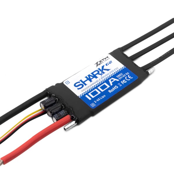 Shark G2 100A 2-6S ESC Wasserkühlung