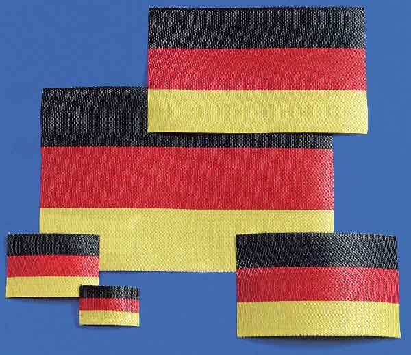 Flagge Deutschland 15x23 mm