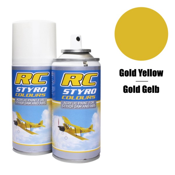 RC Styro 019 gold gelb 150 ml Spraydose