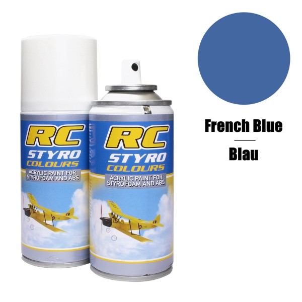 RC Styro 210 French blau 150 ml Spraydose